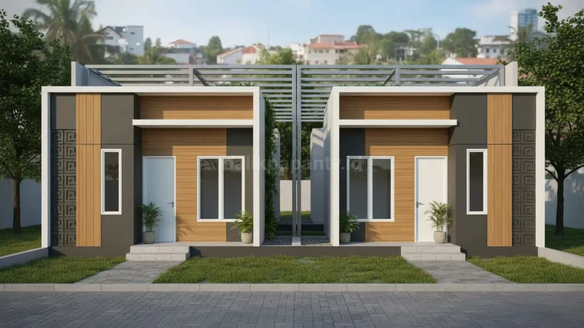 Kontrakan modular bertahap memungkinkan ekspansi unit sewa lebih mudah mengikuti pertumbuhan permintaan pasar. (BTV/Ai)
