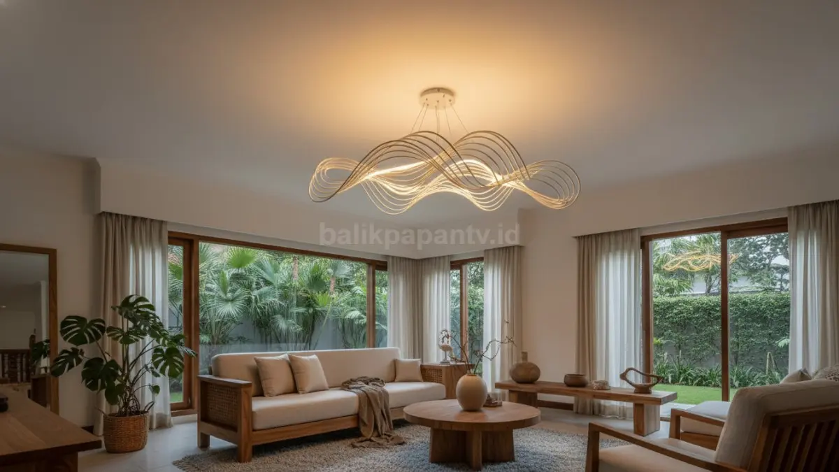 Lampu Organik Bentuk Bebas (BTV/Ai)
