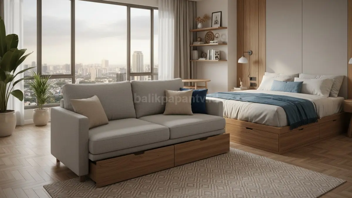 Sofa Bed Modern (BTV/Ai)