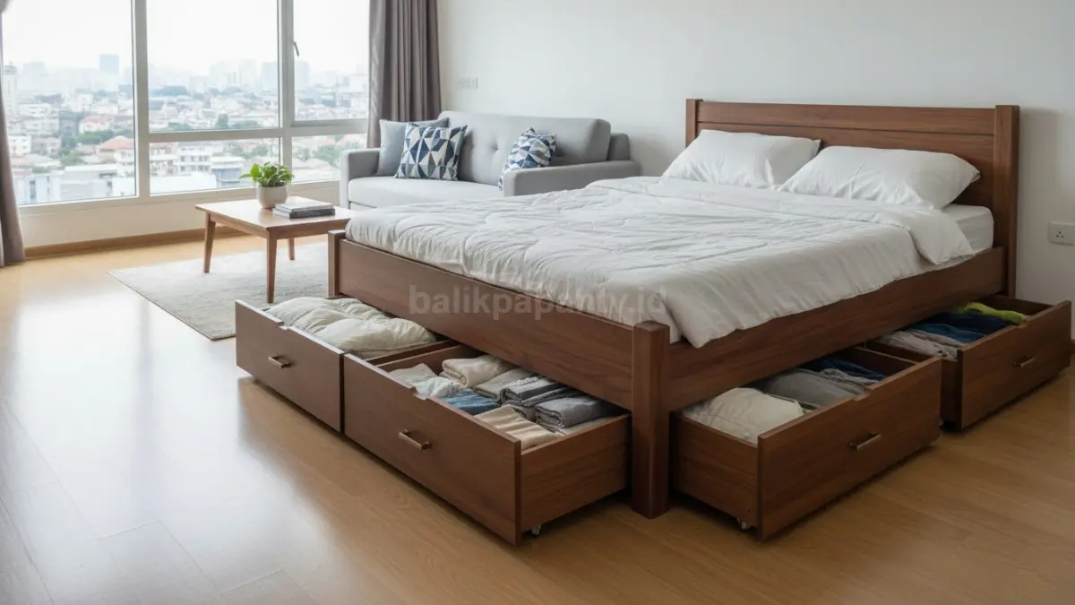 Tempat Tidur dengan Storage (BTV/Ai)