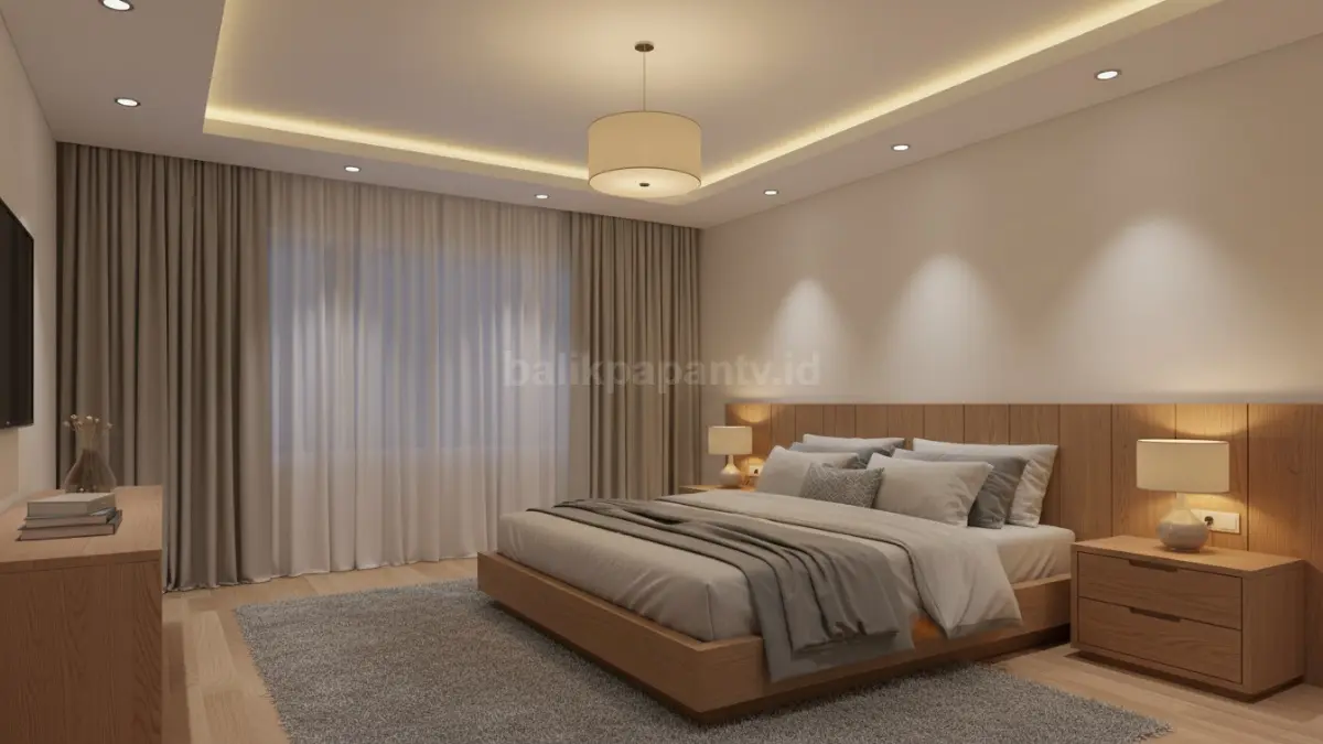 Lampu Warm White di Plafon Utama (BTV/Ai)
