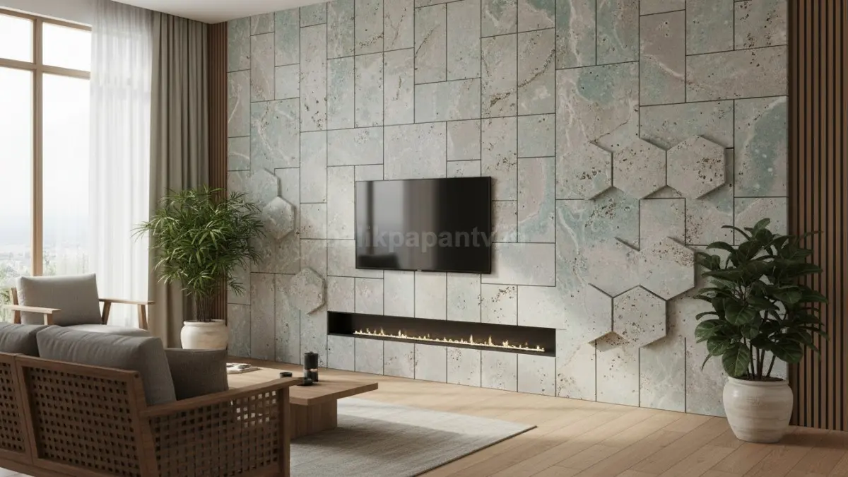 Panel Motif Batu Alam Ringan (BTV/Ai)