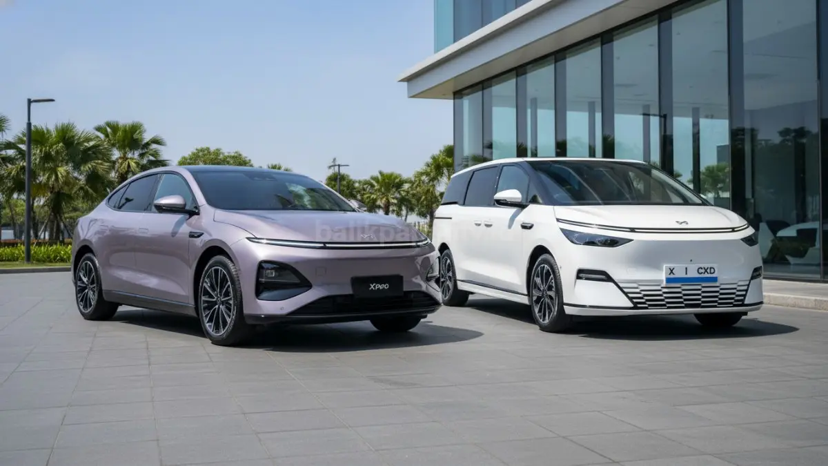 Xpeng G6 Pro dan X9 tampil sebagai kendaraan listrik premium dengan teknologi AI dan fitur unggulan untuk pasar Indonesia. (BTV/Ai)