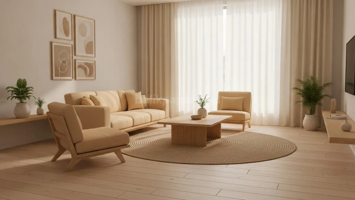 Ruang Tamu dengan Furnitur Rendah (BTV/Ai)