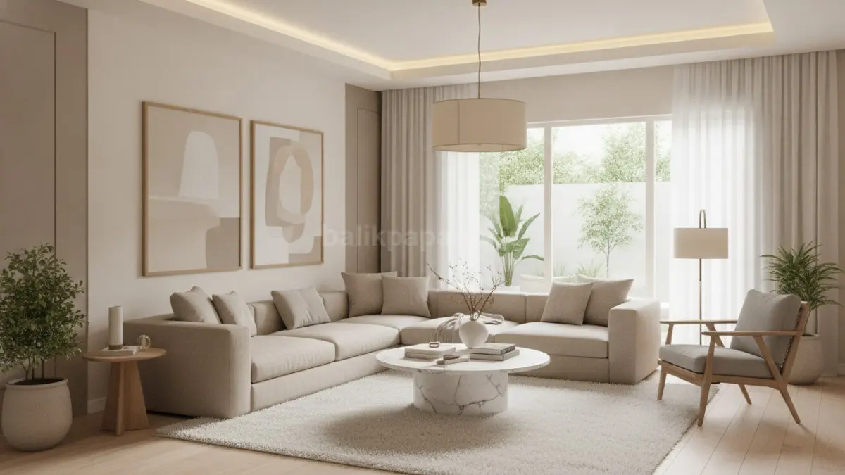 Warna Netral yang Hangat dan Elegan (BTV/Ai)