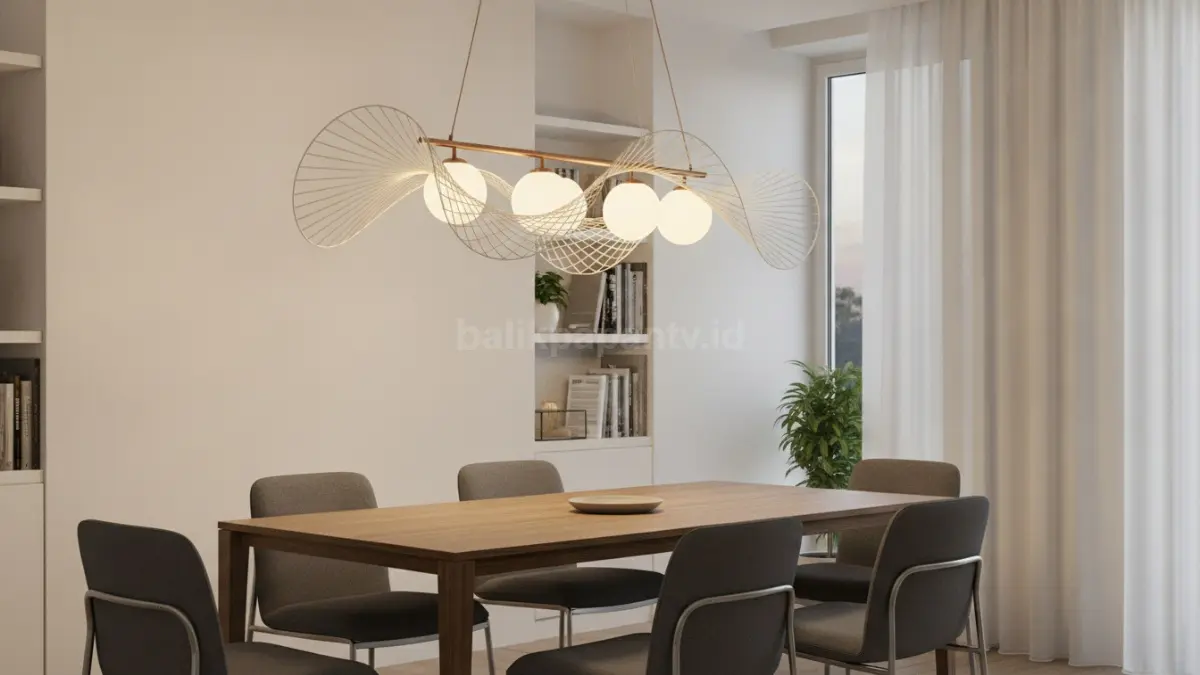 Lampu Gantung Organik Berbentuk Lengkung (BTV/Ai)
