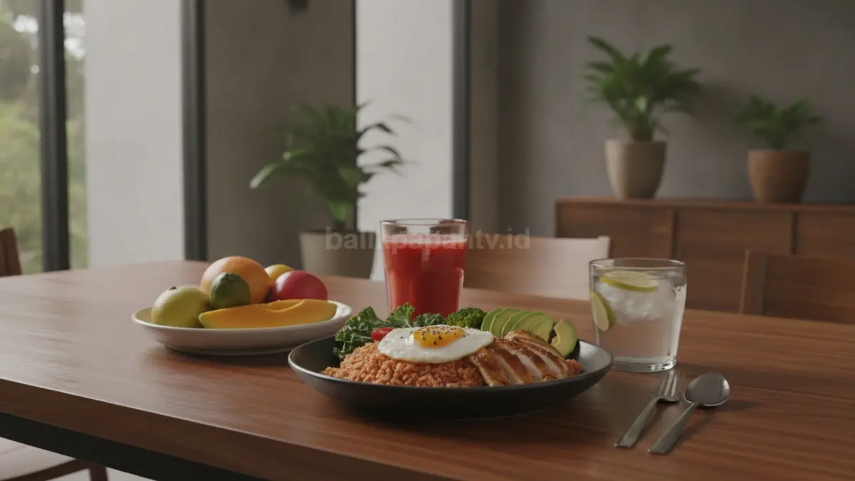 Menu sarapan bergizi untuk mendukung stamina dan fokus setelah begadang.
