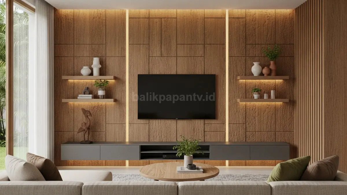 Panel Kayu Bertekstur (BTV/Ai)
