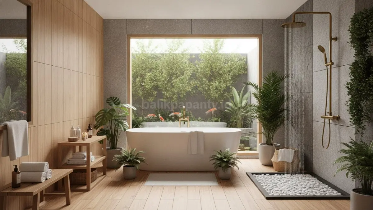 Area bernuansa alami yang menghadirkan suasana relaksasi dan kenyamanan di rumah. (BTV/Ai)