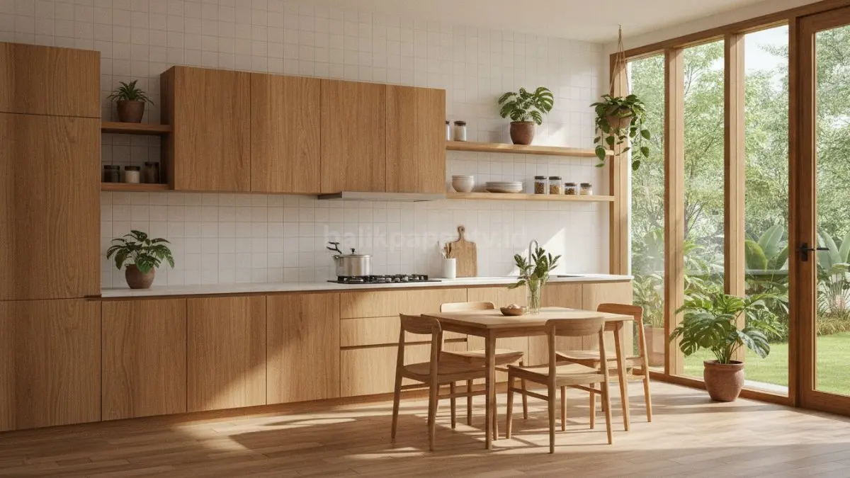 Dominasi Material Kayu Natural (BTV/Ai)