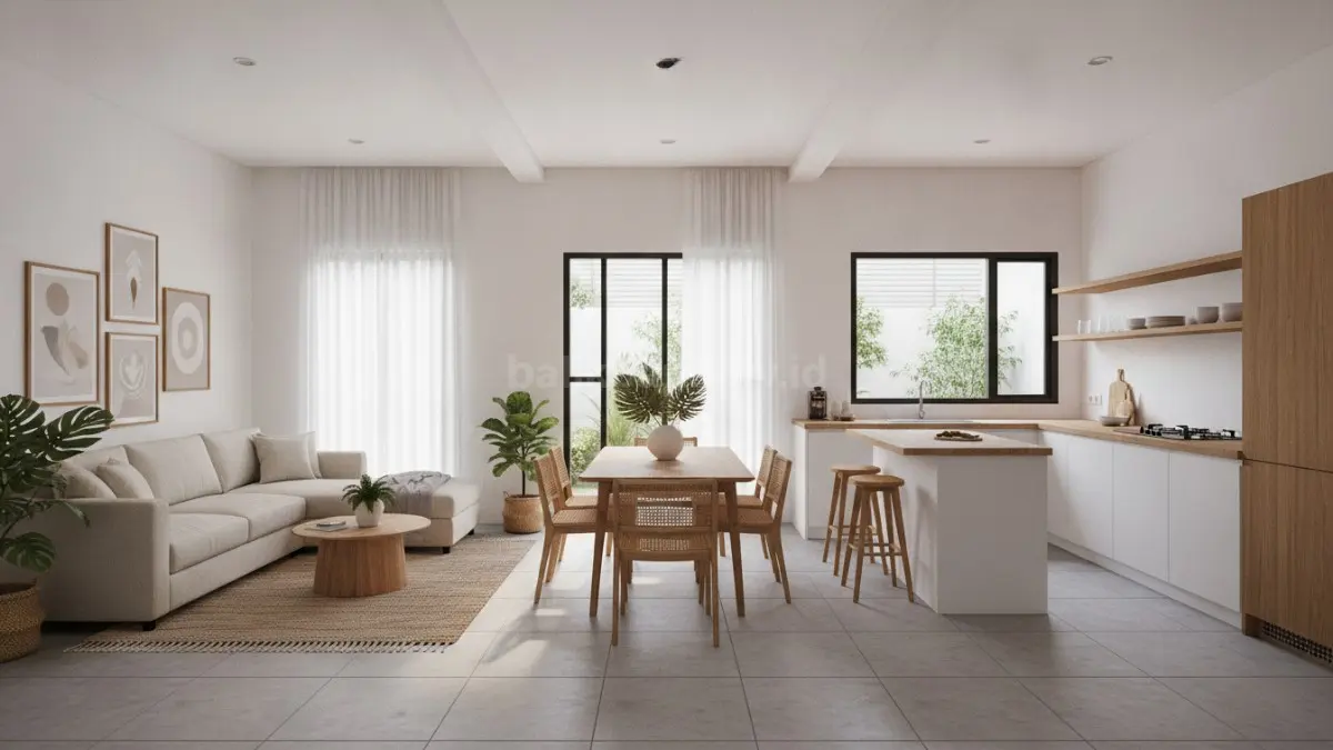 Ruang terbuka membuat rumah terasa lebih luas, terang, dan nyaman. (BTV/Ai)