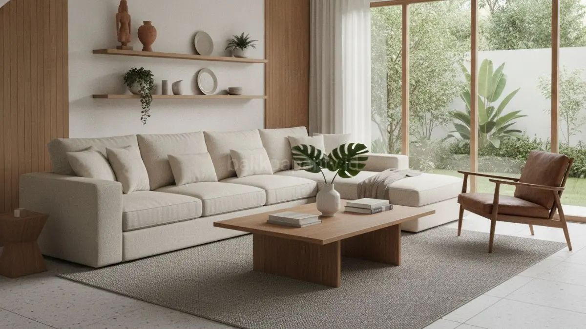 Furnitur berdesain timeless menghadirkan fungsi optimal, estetika elegan, dan nilai investasi jangka panjang.(BTV/AI) 