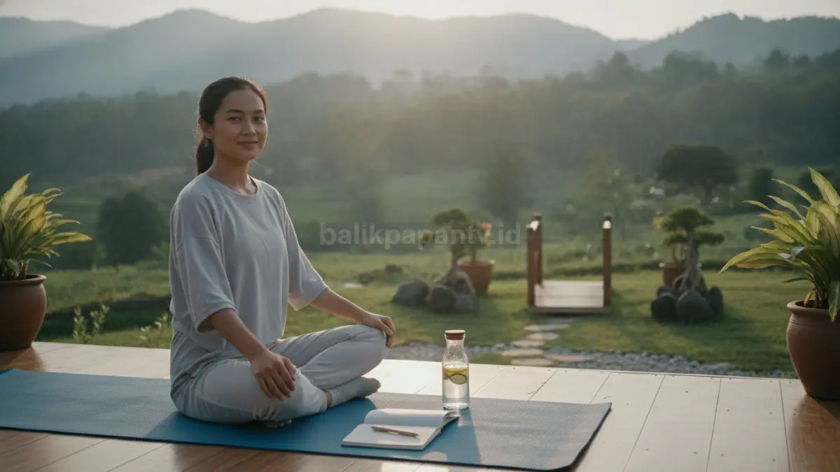 Jaga kesehatan mental dan fisik untuk mendukung kepercayaan diri yang stabil setiap hari.  (BTV/AI)