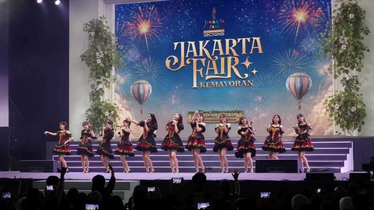Jakarta fair kemayoran 2026. (BTV/AI)