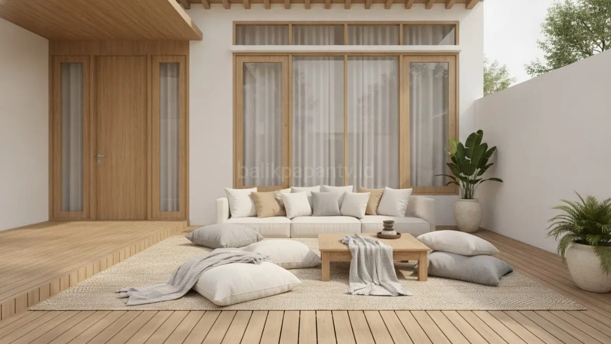 Linen dan serat alami premium menghadirkan tekstur elegan, nyaman, dan berkelas secara alami.(BTV/AI) 