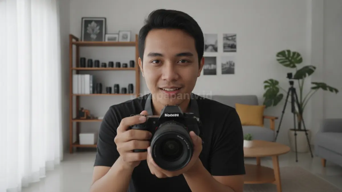 Portrait Photography Ekspresif menampilkan karakter dan emosi subjek melalui ekspresi, pencahayaan, dan sudut foto yang tepat. (BTV/Ai)
