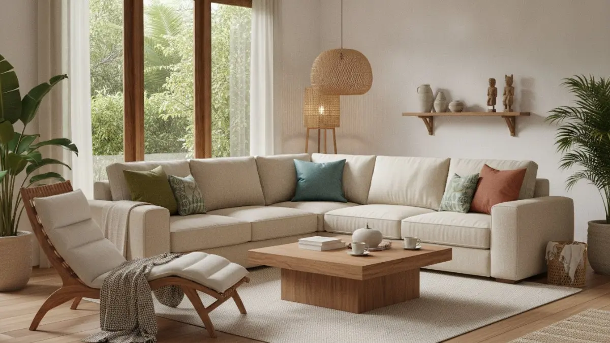 Sofa nyaman dan ergonomis meningkatkan kualitas bersantai, menghadirkan pengalaman tinggal lebih menyenangkan setiap hari bersama keluarga. (BTV/AI)
