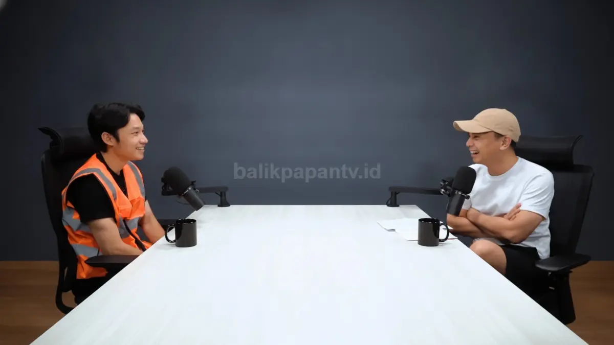 Kiesya Alvaro membagikan perjuangan karier serta makna mendalam di balik film *Tumbal Proyek*. (BTV/AI)