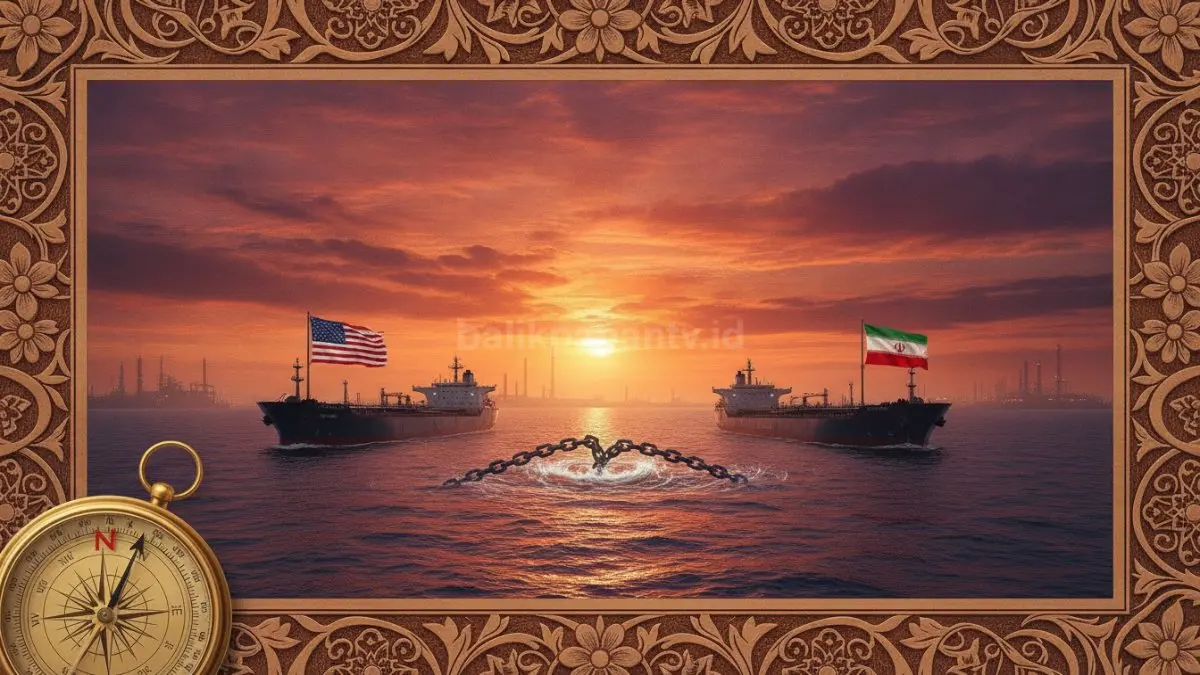 Aktivitas kapal di Selat Hormuz saat upaya pemulihan jalur pelayaran menjadi fokus kesepakatan AS dan Iran.