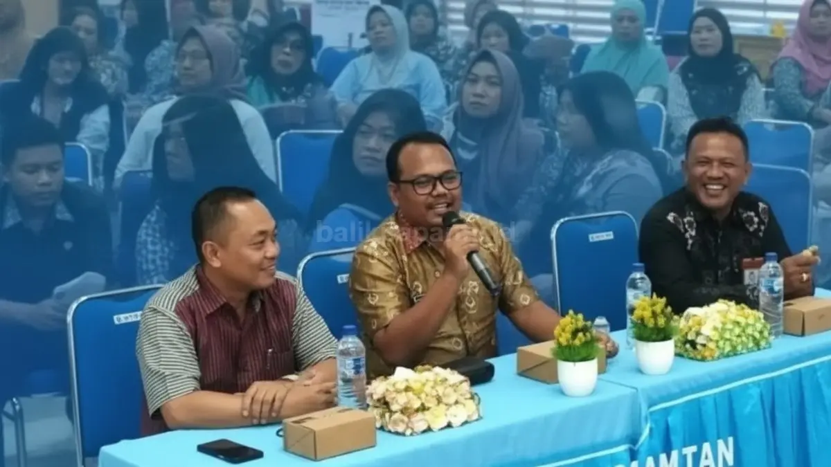 Kegiatan pemberdayaan dan pelatihan usaha di Aula Kecamatan Balikpapan Timur.