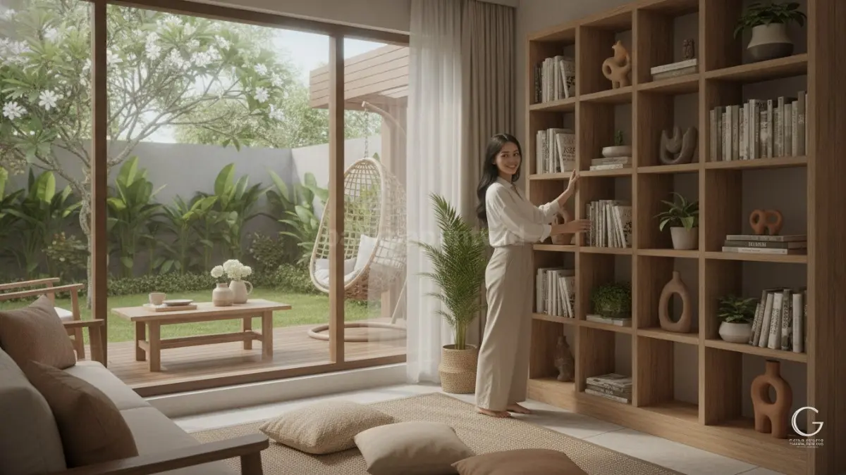 Menata rumah secara rutin menciptakan ruang nyaman, rapi, dan mendukung fokus beraktivitas sehari-hari.  (BTV/AI)