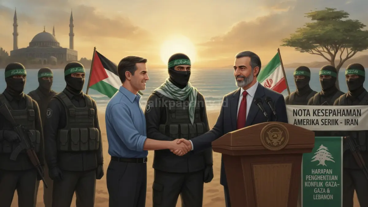 Nota Kesepahaman AS-Iran Disambut Hamas, Harapan Baru untuk Gaza dan Lebanon