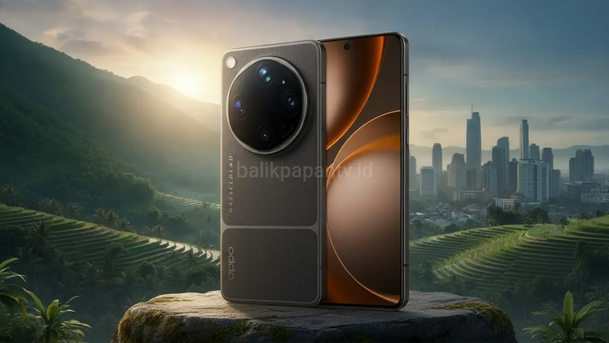 OPPO Find X9 Ultra hadir dengan baterai besar, kamera fleksibel, dan performa flagship premium.
 (BTV/AI) 