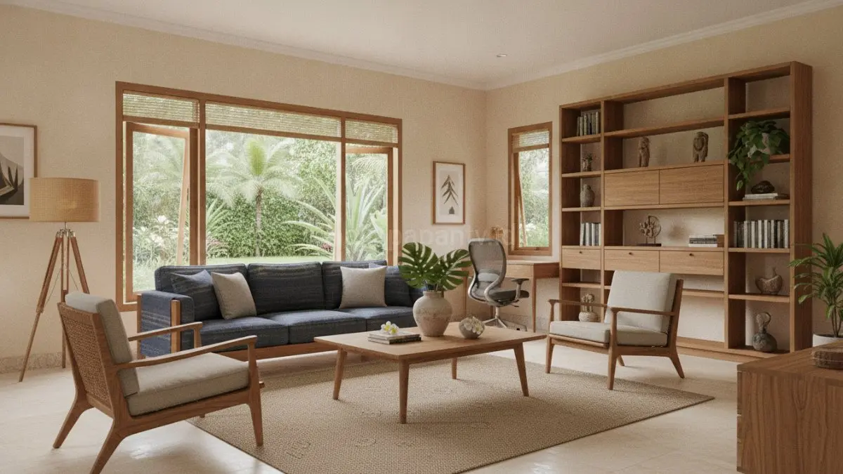 Desain interior bergaya abad pertengahan kembali populer berkat perpaduan estetika klasik, fungsi modern, dan daya tahan jangka panjang.(BTV/AI) 