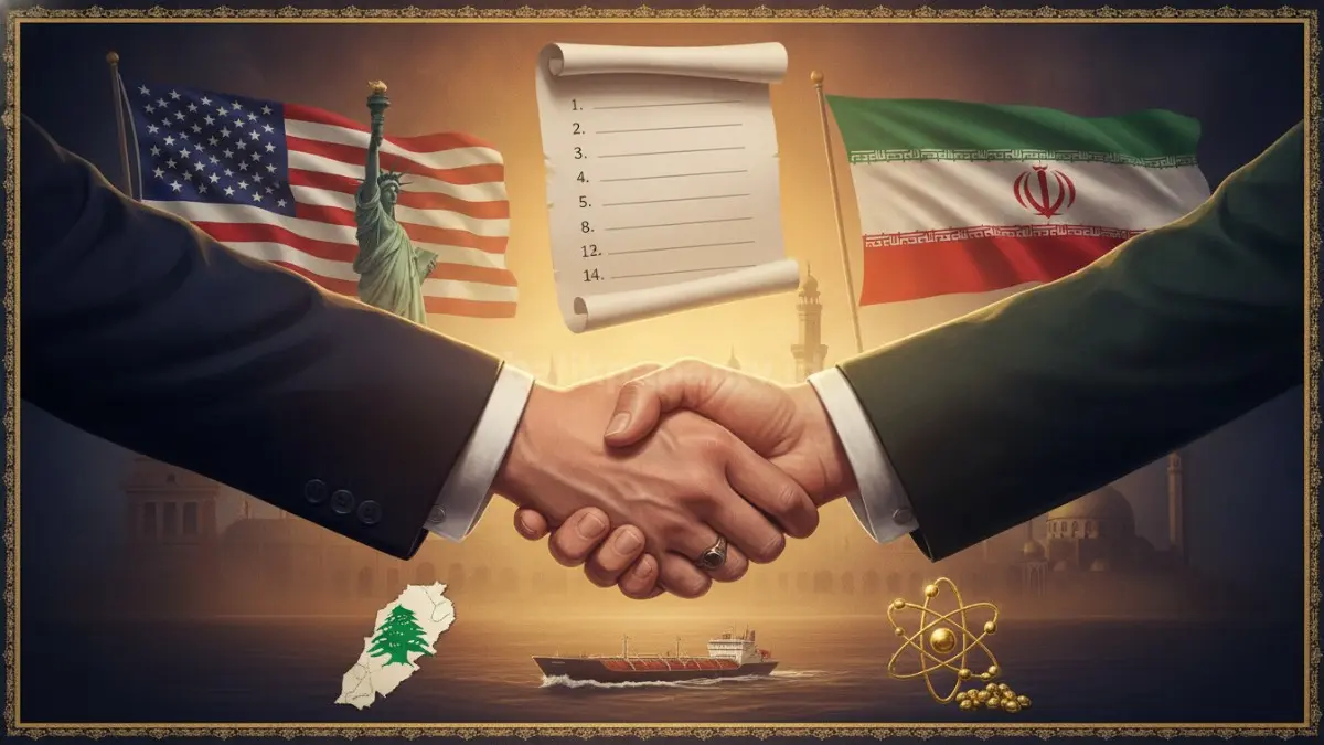 Donald Trump saat menghadiri KTT G7 di Prancis sebelum menandatangani nota kesepahaman AS-Iran.