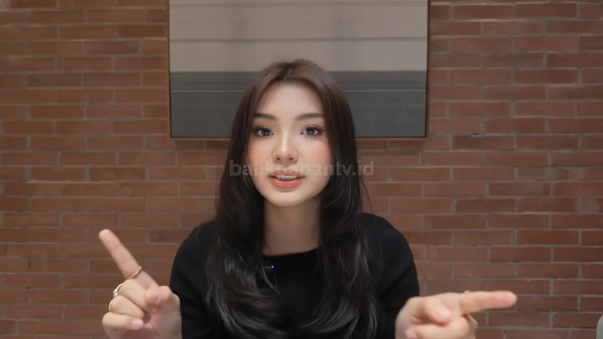 Eva Alicia menekankan keseimbangan hidup, produktivitas, dan menerima ketidaksempurnaan sementara. (BTV/AI)