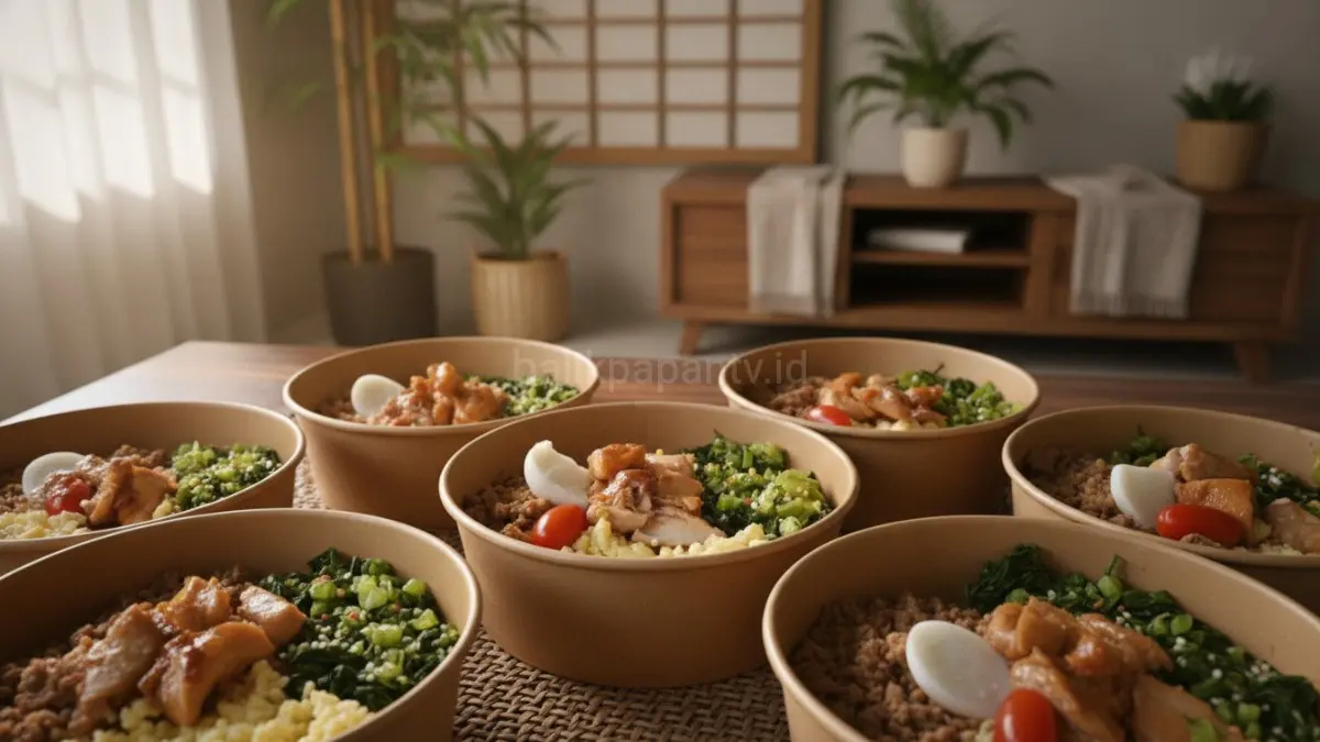 Bento Jepang menjadi simbol apresiasi, persahabatan budaya, dan pertukaran tradisi yang mempererat hubungan antarbangsa.(BTV/AI) 