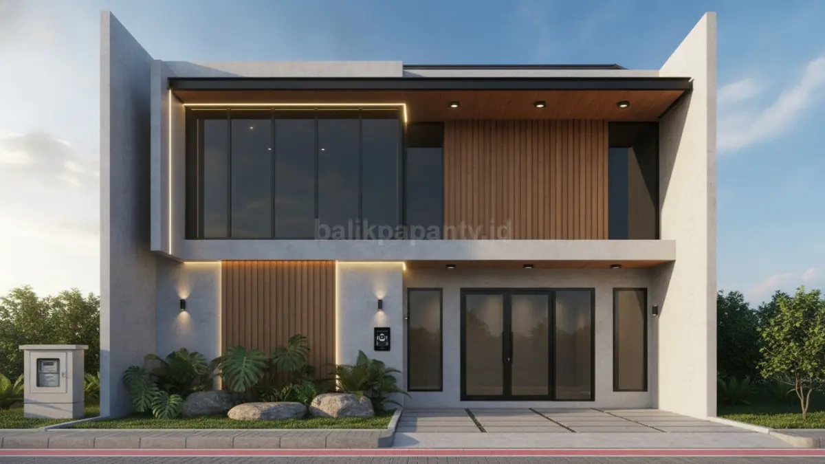 Ruko smart business dengan teknologi pintar, keamanan modern, dan efisiensi energi optimal. (BTV/AI)
