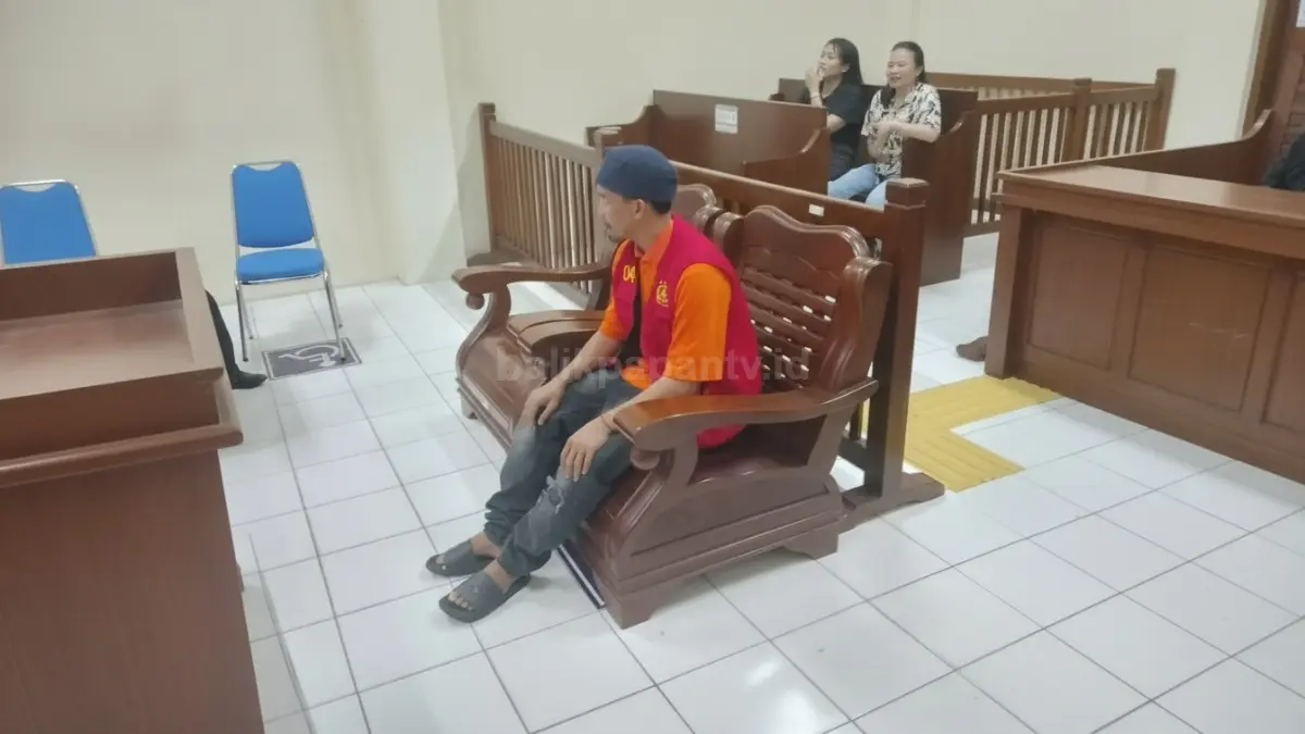 Suasana perkara penipuan bukti transfer palsu dalam transaksi COD pakaian bermerek di Balikpapan.(Foto:Moeso)