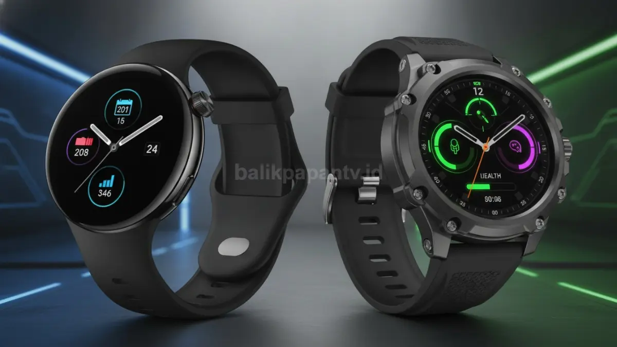Aolon Mars R4 dan Infinix GT Watch 5 Pro menampilkan fitur produktivitas dan gaming yang unik. (BTV/Ai)