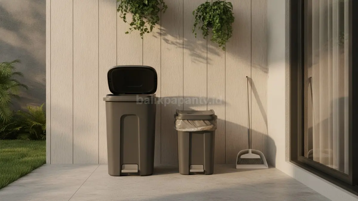 Mengelola sampah organik secara rutin membantu mencegah lalat berkembang biak dan menjaga kebersihan lingkungan. (BTV/Ai)
