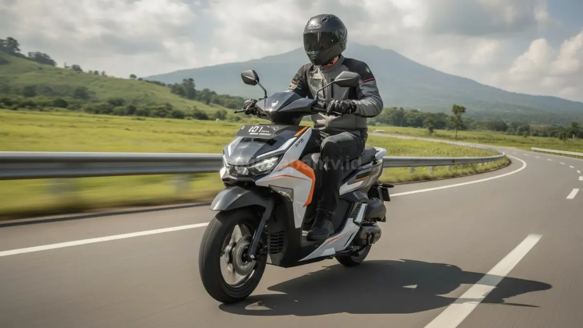 Pengujian performa Indomobil Sprinto menunjukkan kecepatan hingga 101 km/jam pada Mode Boost. (BTV/Ai)
