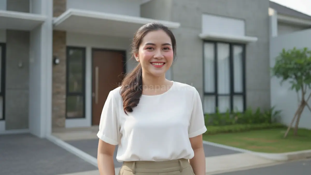 Base makeup kulit berminyak dengan hasil riasan wajah rapi dan tampak segar sepanjang aktivitas.