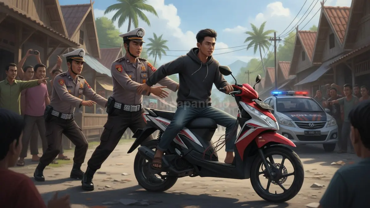 Polisi mengungkap pencurian motor di Samarinda Seberang, pelaku ditangkap, kendaraan korban ditemukan utuh.