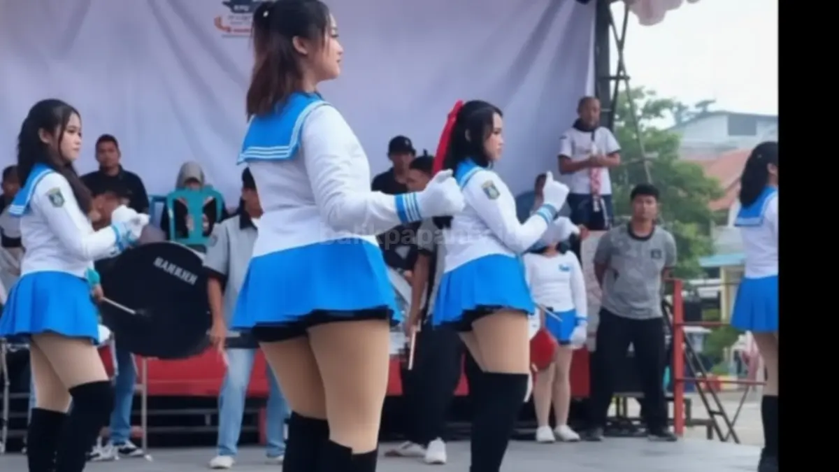 Suasana Gebyar Muharram Demak dengan penampilan drumband yang viral dan jadi sorotan publik