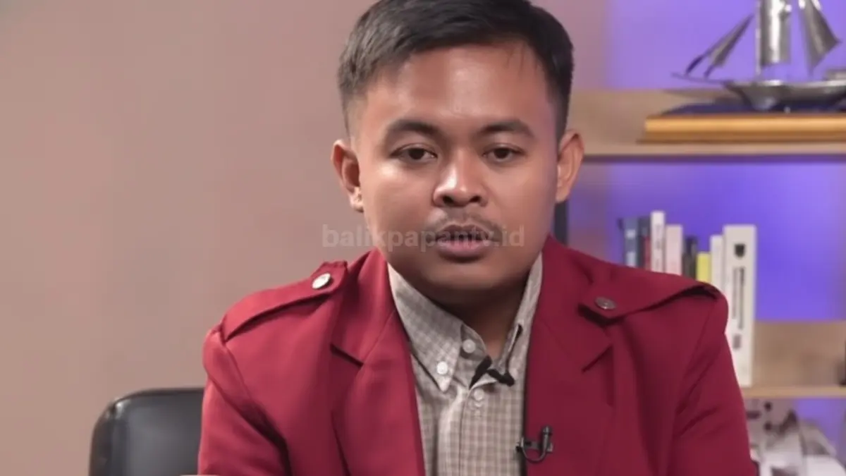 Suasana Universitas Bung Karno saat memberikan penjelasan terkait investigasi pengakuan penerimaan uang sebelum demonstrasi.