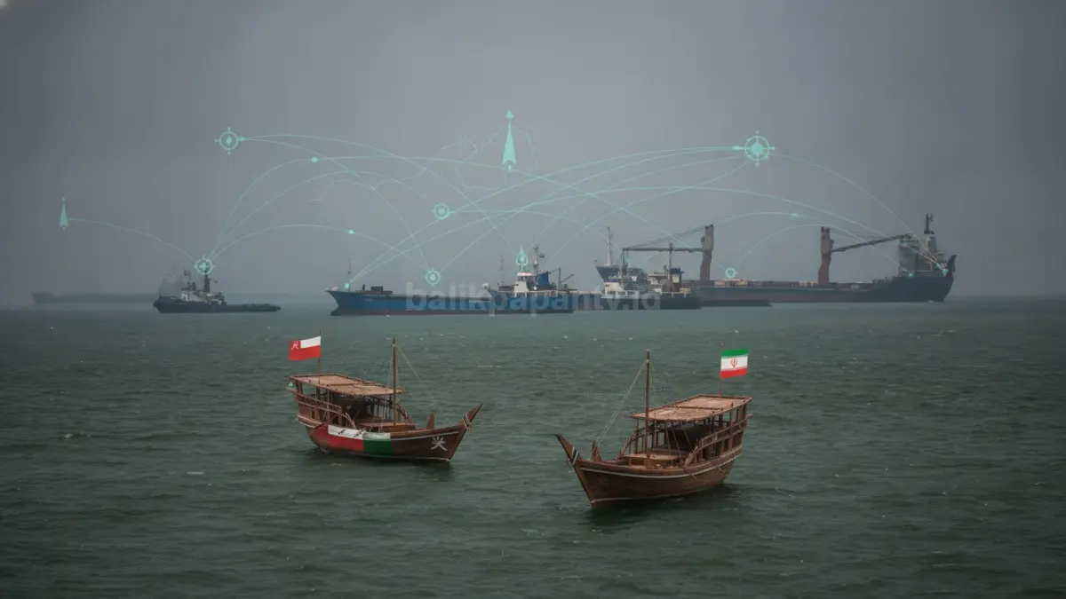 Pertemuan delegasi Oman dan Iran di Muscat membahas pembentukan kelompok kerja pengelolaan Selat Hormuz.