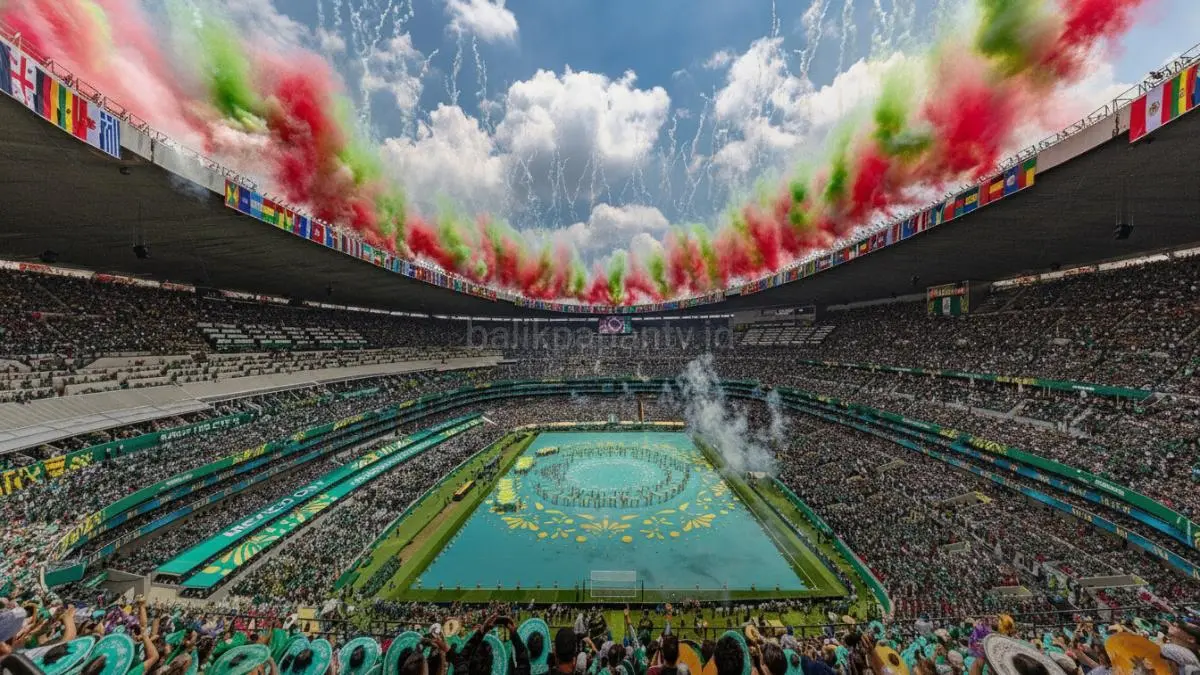 Piala Dunia 2026 mengubah format kompetisi dan peta sepak bola global, membuka peluang lebih besar bagi negara peserta serta menghadirkan persaingan yang semakin beragam dan kompetitif.(BTV/AI) 