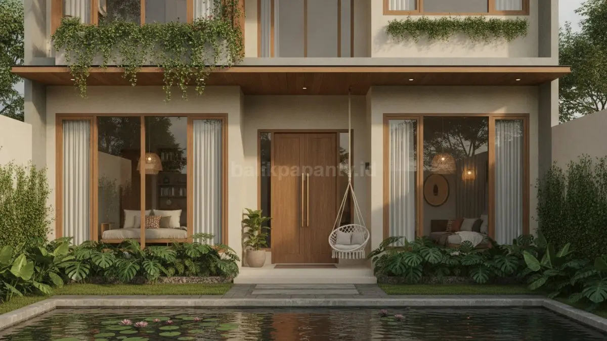 Tren rumah personal 2026 mengutamakan kenyamanan, karakter unik, dan suasana hangat yang autentik. (BTV/AI)
