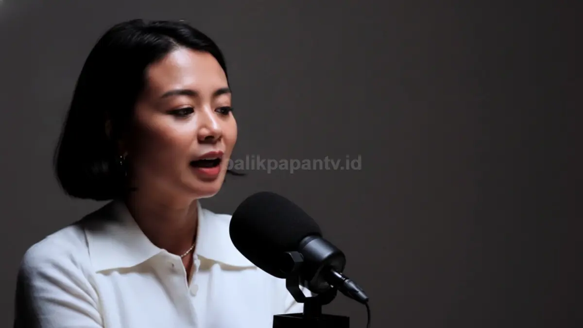 Abigail Limuria membahas makna penderitaan, proses pemulihan diri, dan siklus pertumbuhan manusia. (BTV/AI)