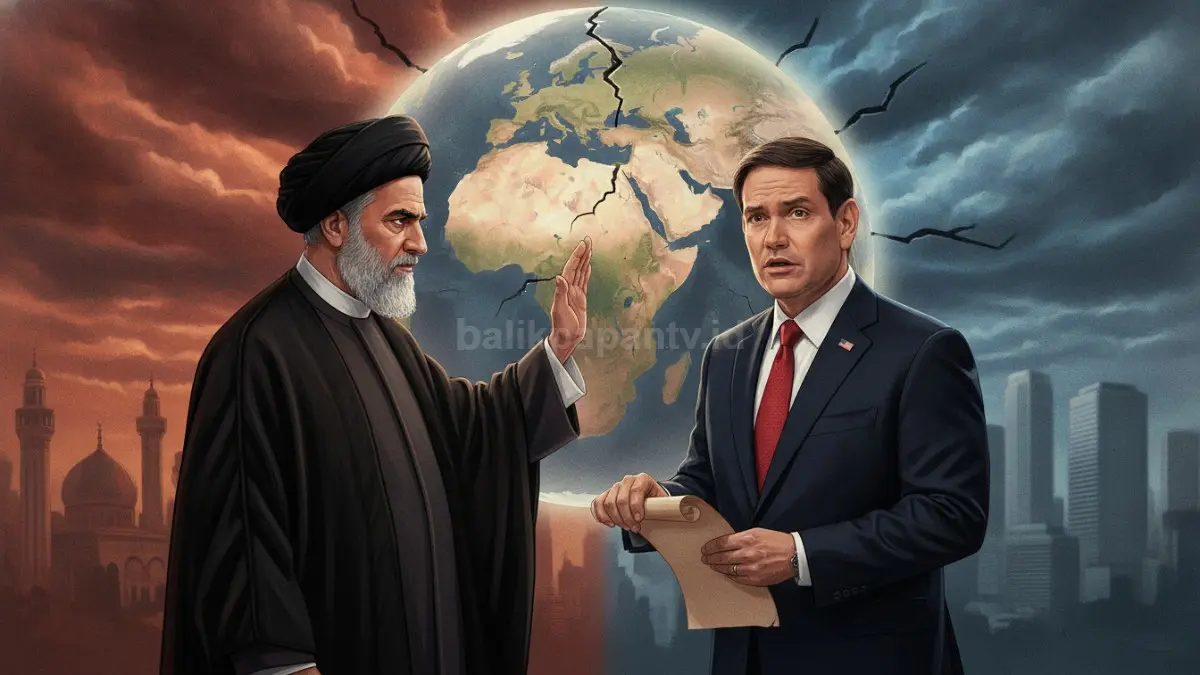 Juru bicara Kementerian Luar Negeri Iran Esmaeil Baghaei memberikan respons terkait pernyataan Amerika Serikat mengenai nota kesepahaman damai.