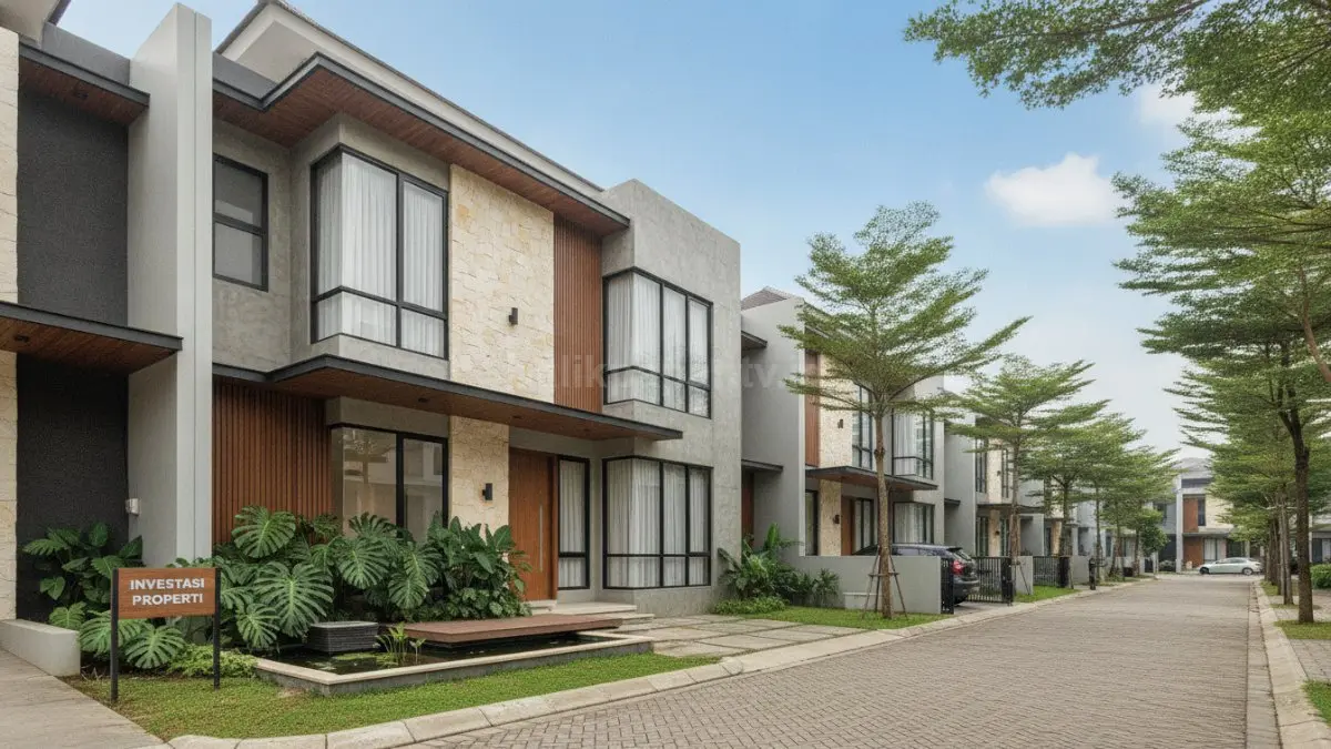 Rumah 2 lantai tipe 36 memiliki potensi nilai investasi lebih tinggi berkat ruang yang lebih luas dan fungsional. (BTV/Ai)