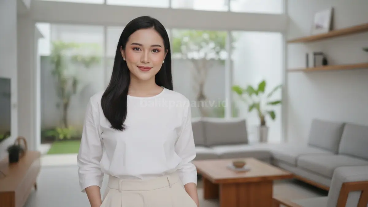 Hasil makeup sehari-hari dengan riasan sederhana yang cocok untuk berbagai aktivitas.
