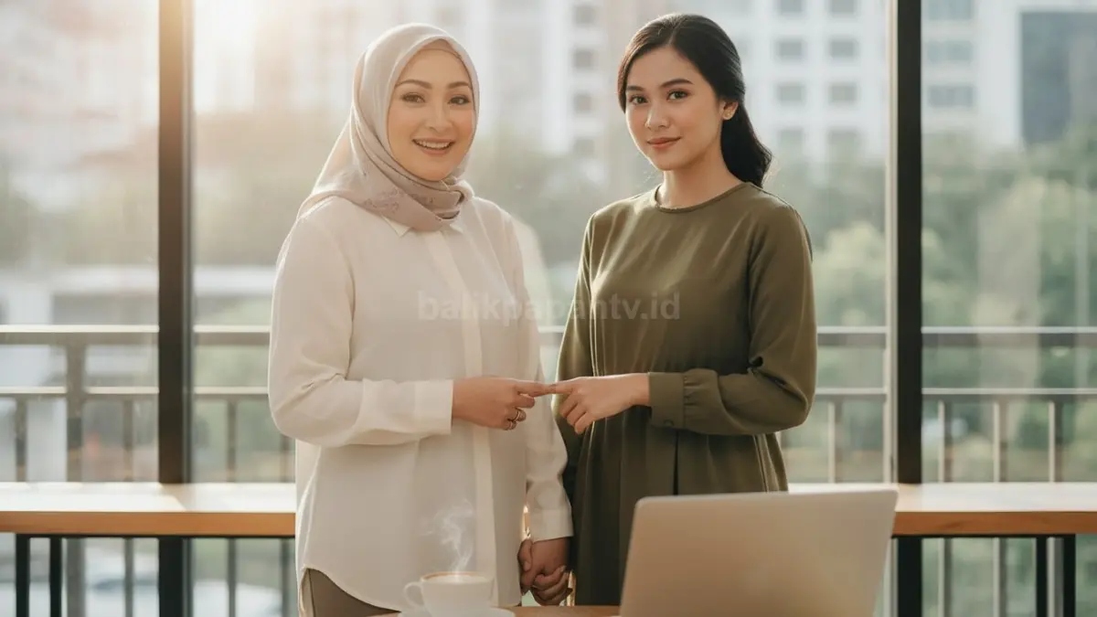 Klarifikasi Angelina Sondakh dan Aaliyah Massaid soal hubungan keluarga di Jakarta (BTV/Ai)