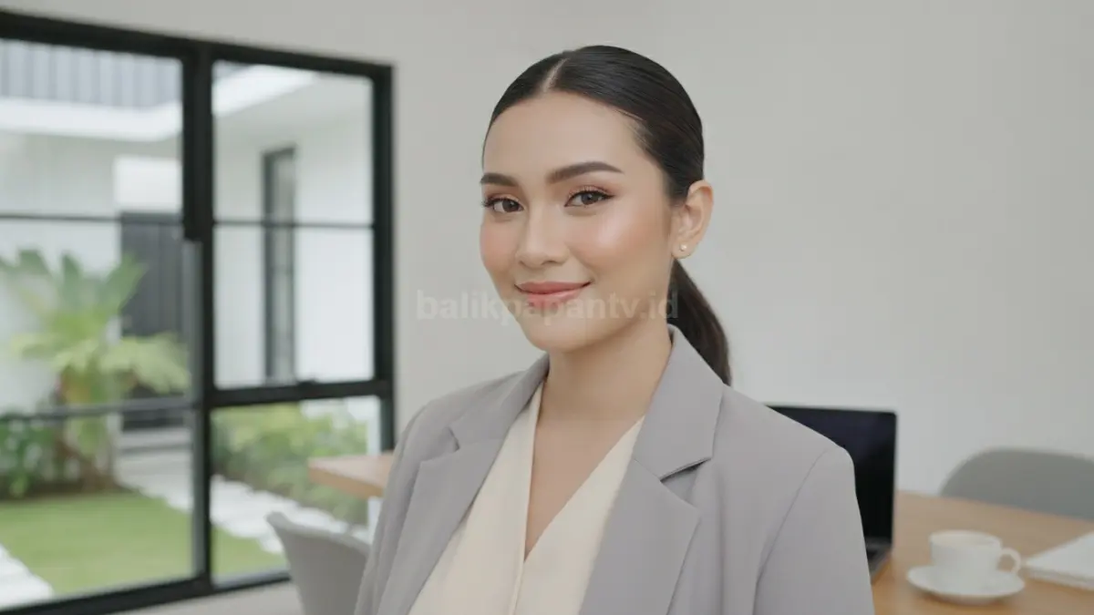 Makeup anti ribet untuk kerja dengan tampilan natural dan rapi untuk aktivitas harian.
