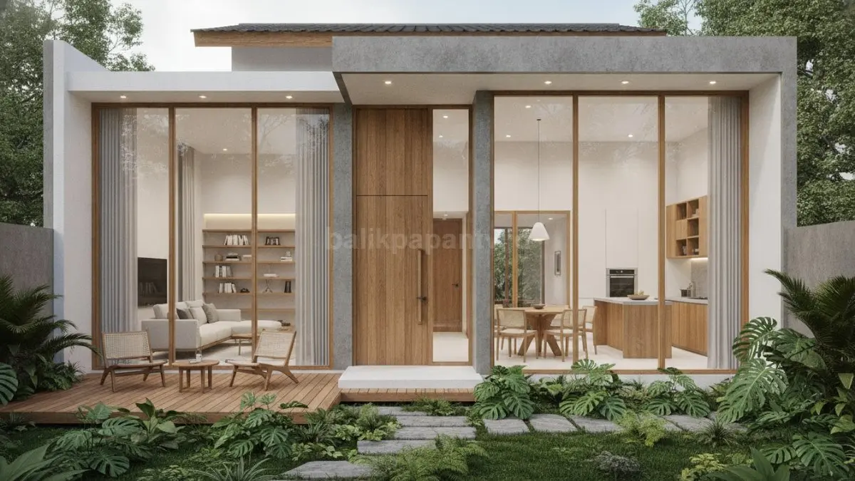 Ruang tanpa sekat membuat rumah terasa lebih luas, terang, dan nyaman. (BTV/Ai)